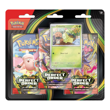 Mega Evolution: Perfect Order - 3-Booster Blister +++IN-STORE ONLY - LIMIT ONE+++