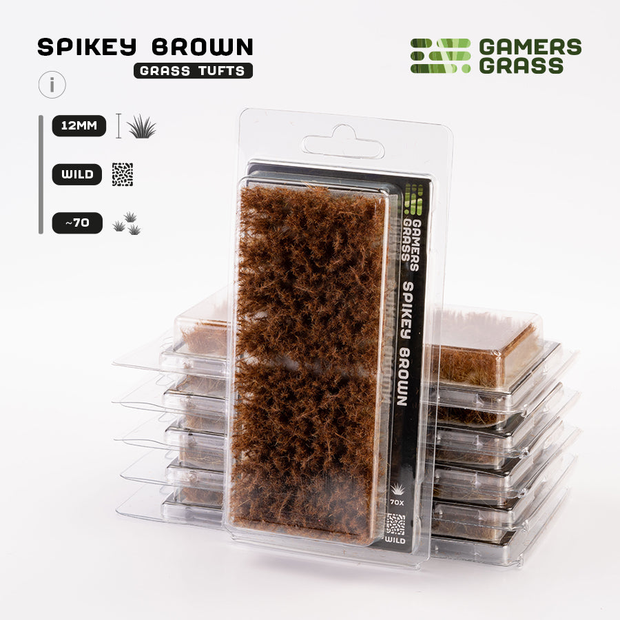 Spikey Brown 12mm - Wild