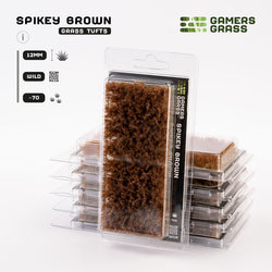 Spikey Brown 12mm - Wild