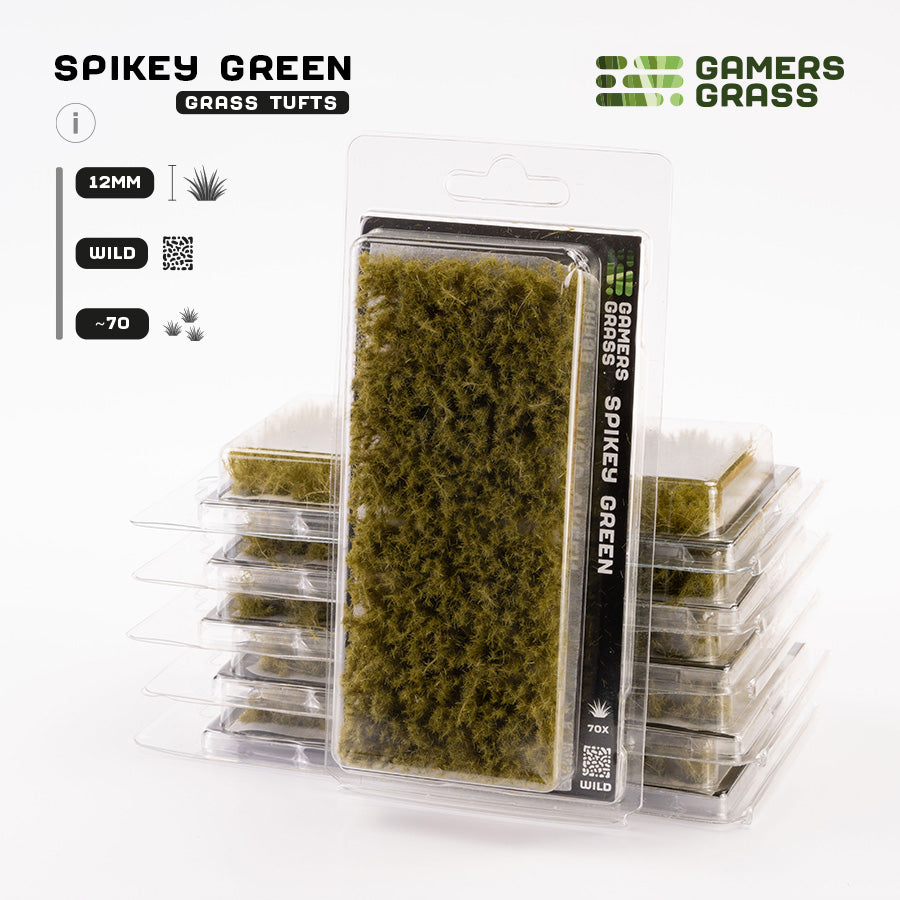 Spikey Green 12mm - Wild