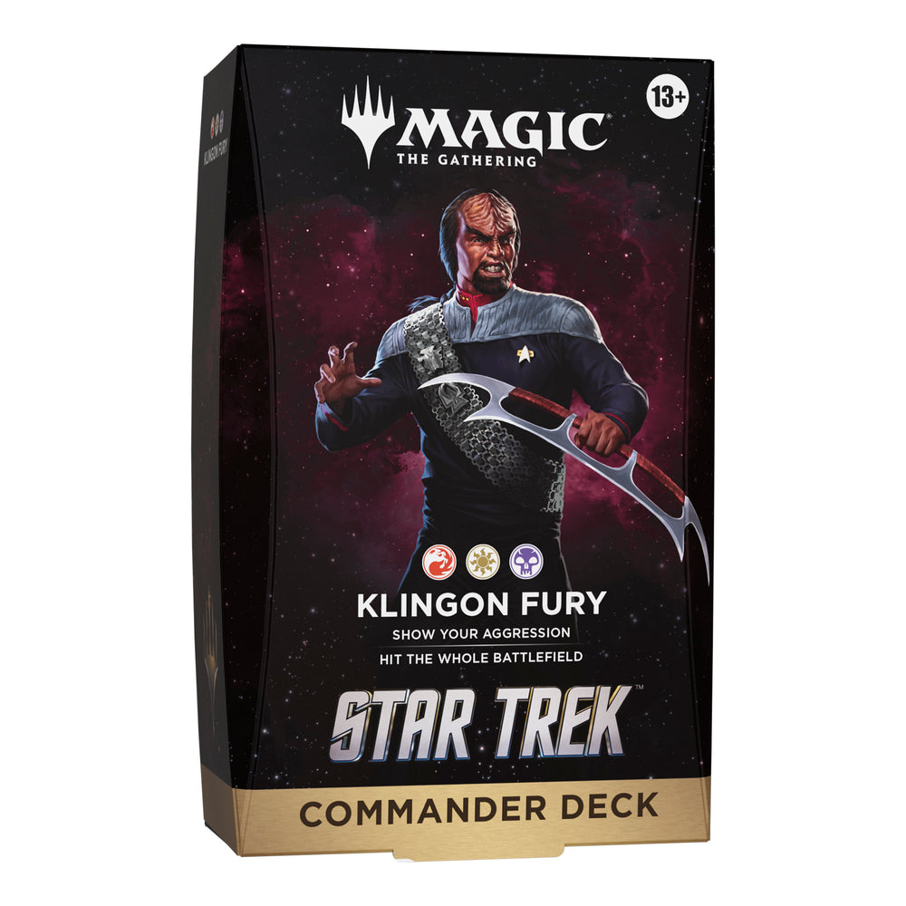 Star Trek - Commander Deck (Klingon Fury) +++Pre-order (6/11/26)+++