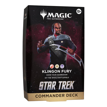 Star Trek - Commander Deck (Klingon Fury) +++Pre-order (6/11/26)+++