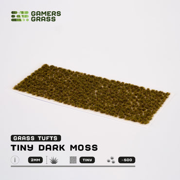 Tiny Dark Moss 2mm - Tiny