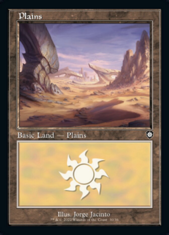 Plains (030) (Retro) [The Brothers' War Commander]