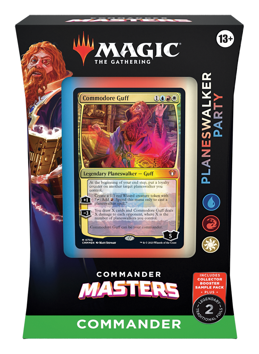 Commander Masters - Commander Deck (Planeswalker Party) +++CLEARANCE+++