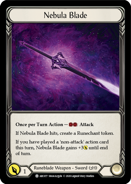 Kano // Nebula Blade [U-ARC114 // U-ARC077] (Arcane Rising Unlimited)  Unlimited Normal