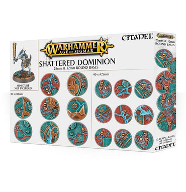 Shattered Dominion: 25 & 32mm Round Bases