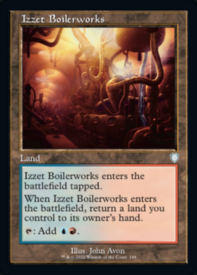 Izzet Boilerworks (Retro) [The Brothers' War Commander]