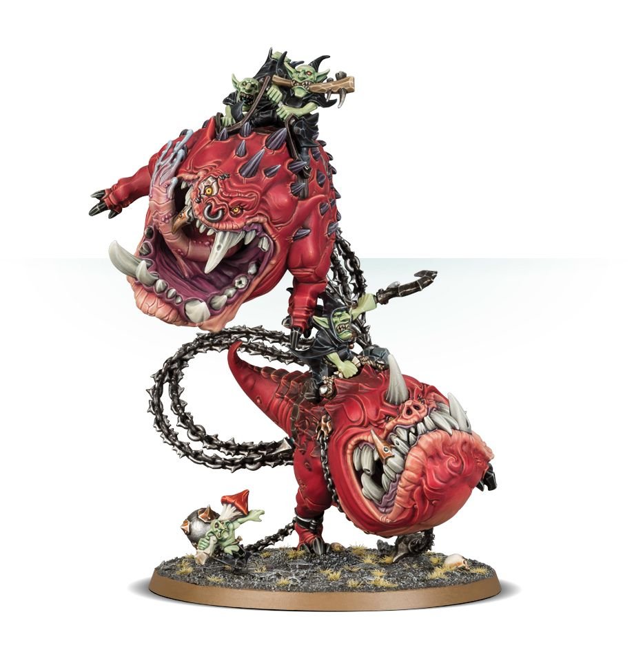 Mangler Squigs / Loonboss on Mangler Squigs