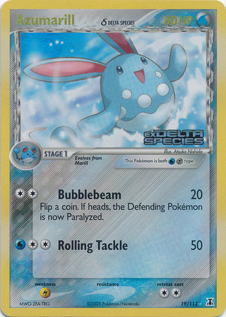 Azumarill (19/113) (Delta Species) (Stamped) [EX: Delta Species]