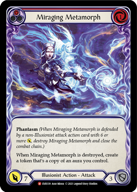 Miraging Metamorph [EVR139] (Everfest)  1st Edition Normal