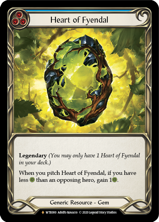Heart of Fyendal [U-WTR000] (Welcome to Rathe Unlimited)  Unlimited Rainbow Foil