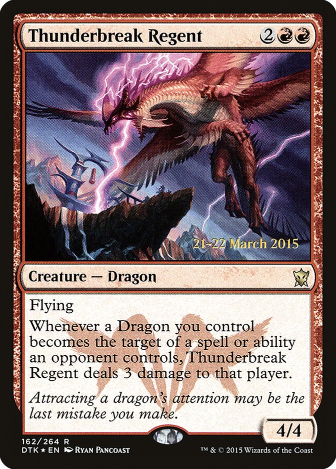 Thunderbreak Regent [Dragons of Tarkir Prerelease Promos]