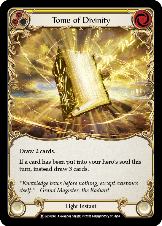 Tome of Divinity [U-MON065-RF] (Monarch Unlimited)  Unlimited Rainbow Foil