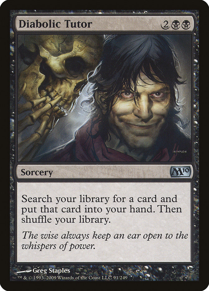 Diabolic Tutor [Magic 2010]