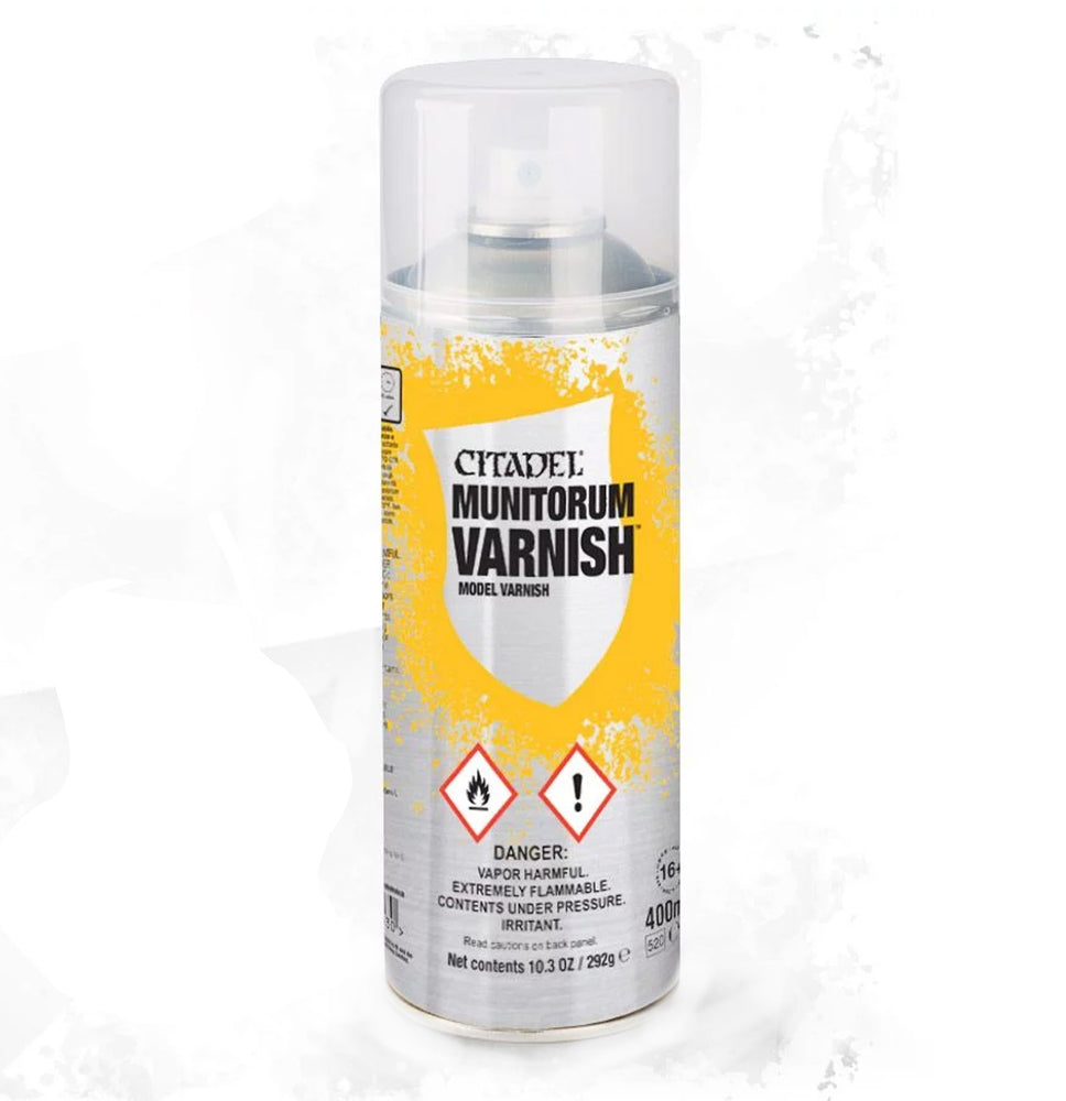 Spray: Munitorum Varnish +++IN-STORE ONLY+++